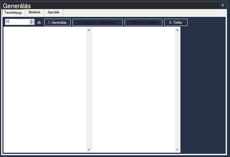 Ticket generator