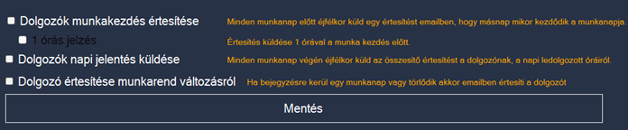 email notificaton